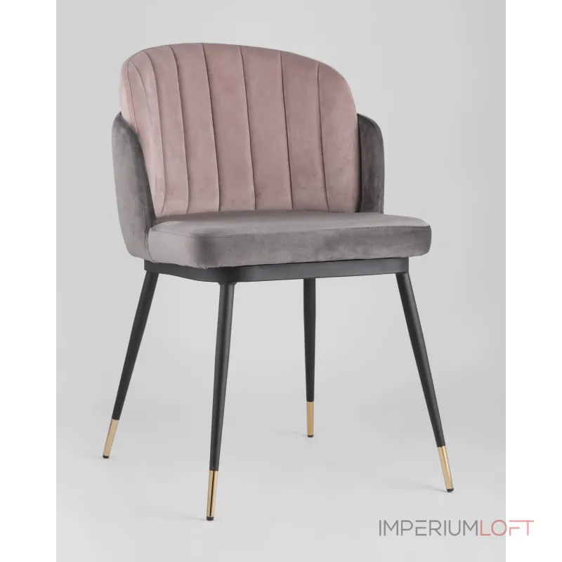 Стул Пенелопа темно-серый 2 шт Stool Group УТ000037530 от ImperiumLoft Стул Пенелопа темно-серый 2 шт Stool Group УТ000037530 от ImperiumLoft