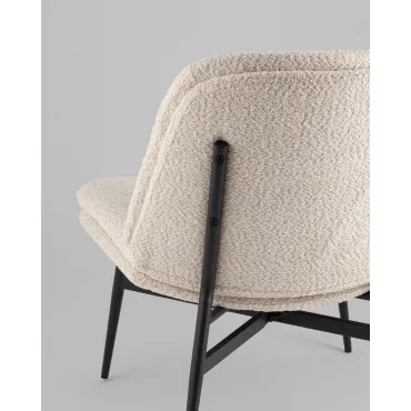 Кресло лаунж Tail кремовый Stool Group УТ000038979 от ImperiumLoft