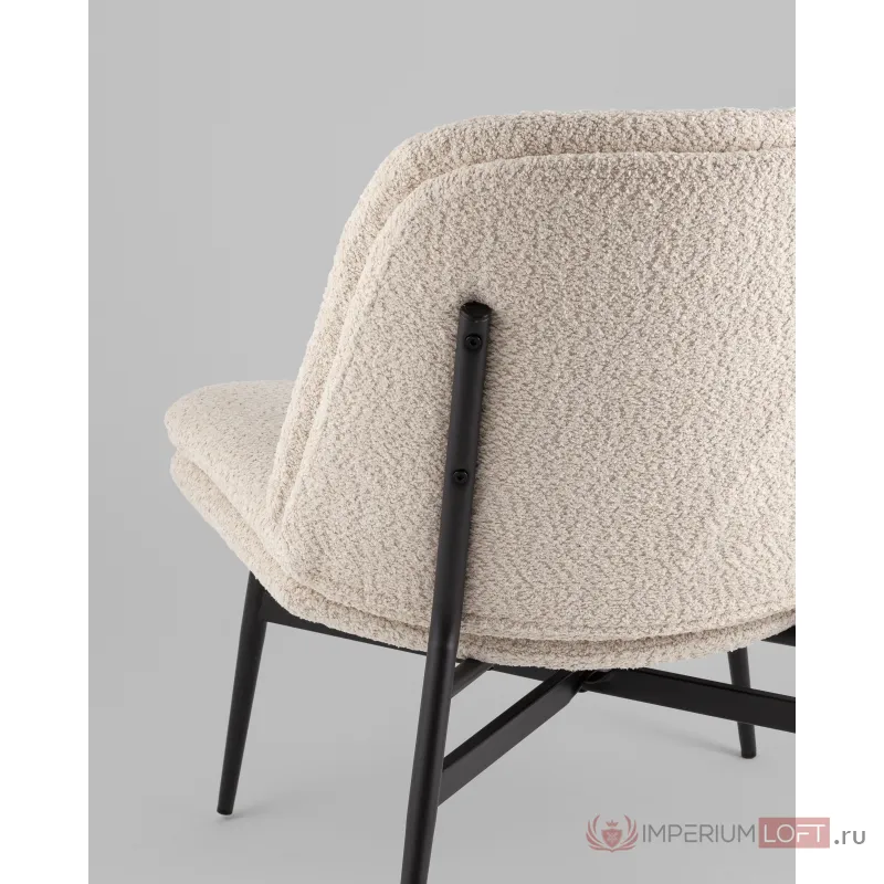 Кресло лаунж Tail кремовый Stool Group УТ000038979 от ImperiumLoft
