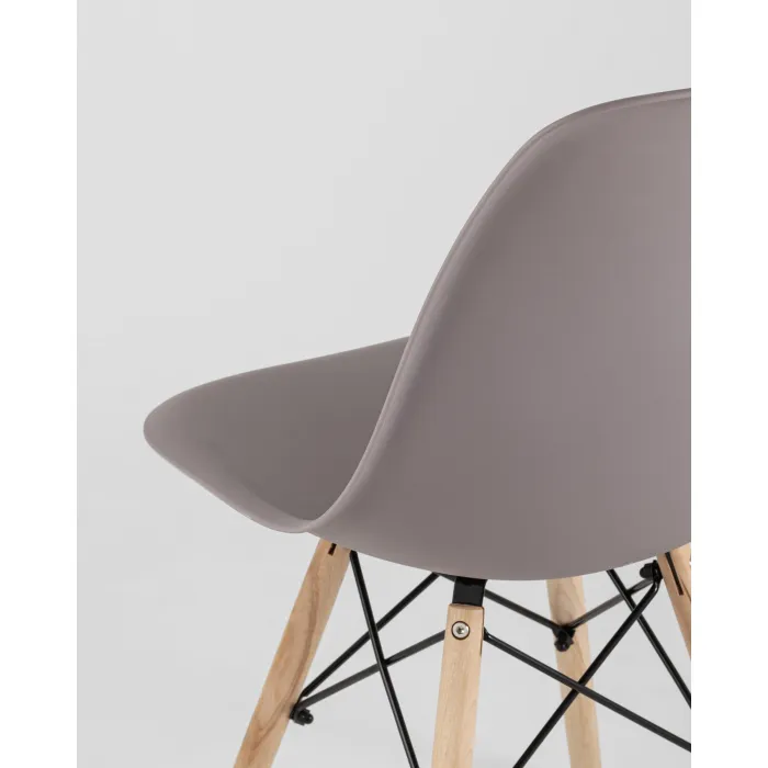 Стул Eames Style DSW темно-бежевый (разборный каркас) Stool Group УТ000037600 от ImperiumLoft