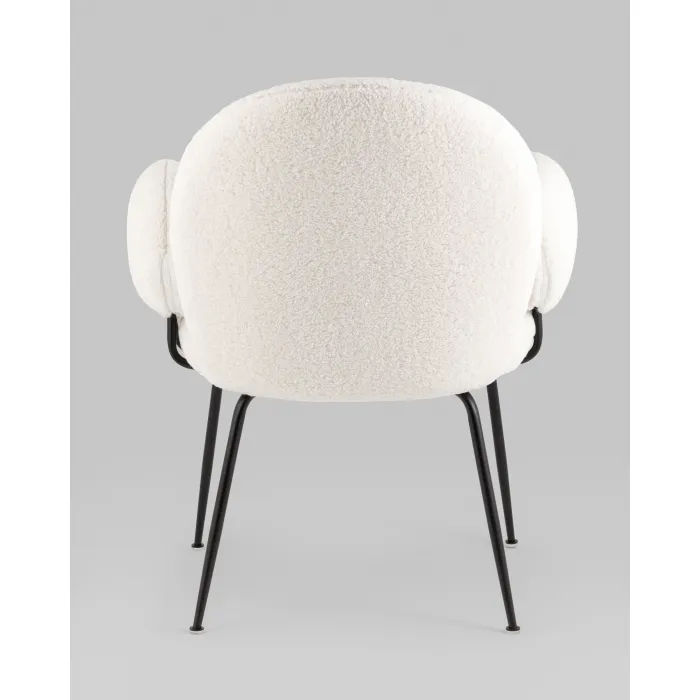 Кресло Nina белый Stool Group УТ000039073 от ImperiumLoft