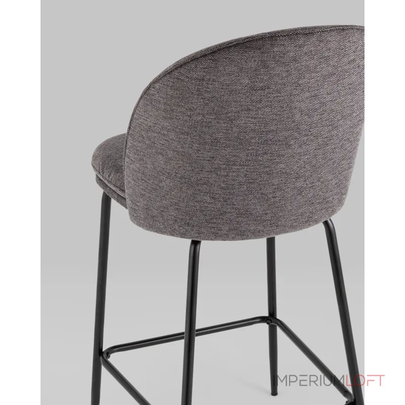 Стул полубарный Echo темно-серый Stool Group УТ000038597 от ImperiumLoft