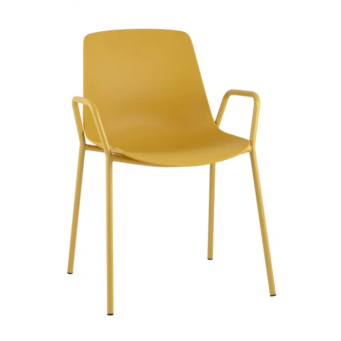 Стул Kaira пластик горчичный Stool Group УТ000039946 от ImperiumLoft