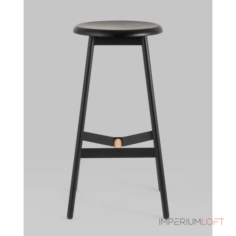 Стул барный Knobb черный 2 шт Stool Group УТ000038297 Стул барный Knobb черный 2 шт Stool Group УТ000038297