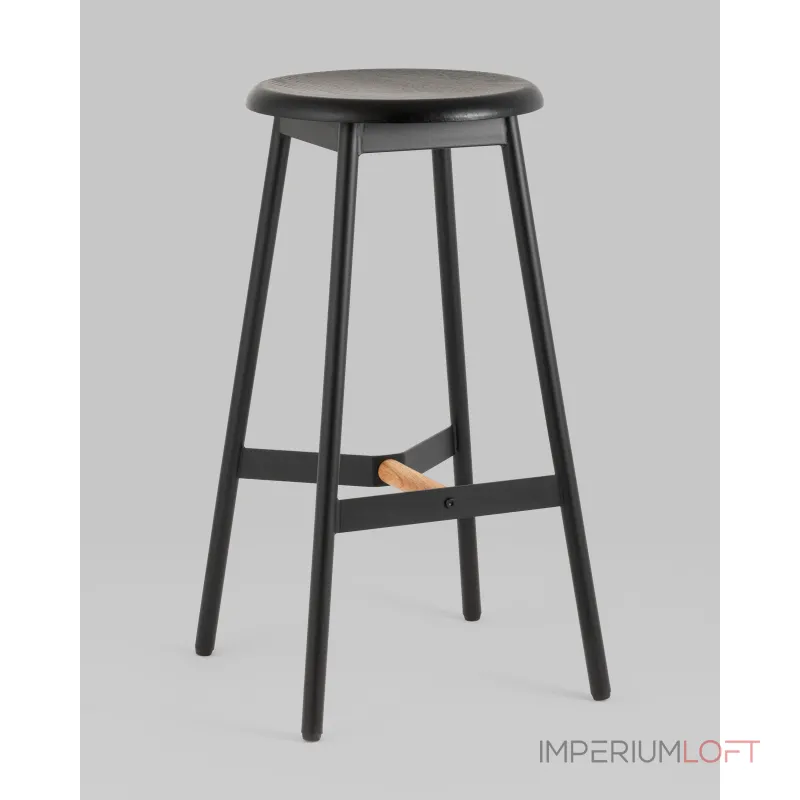 Стул барный Knobb черный 2 шт Stool Group УТ000038297 Стул барный Knobb черный 2 шт Stool Group УТ000038297