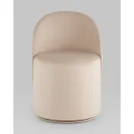 Пуф Loreen вращающийся велюр молочный Stool Group УТ000039107