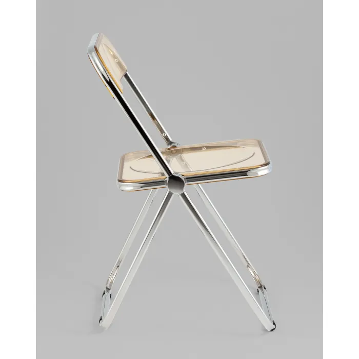 Стул складной Fold Amber янтарный Stool Group УТ000039195 от ImperiumLoft