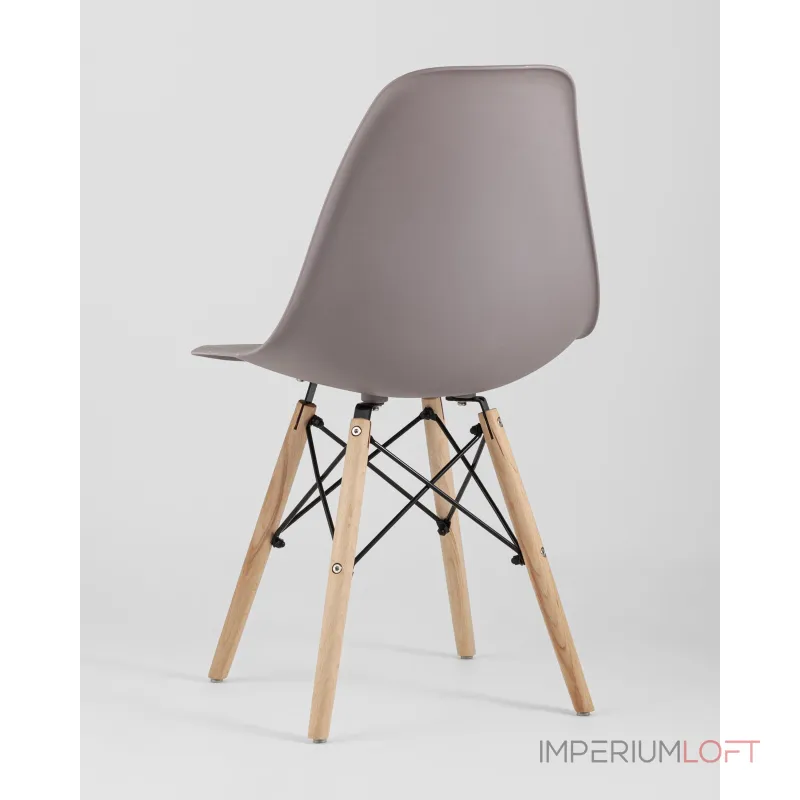 Стул Eames Style DSW темно-бежевый (разборный каркас) Stool Group УТ000037600