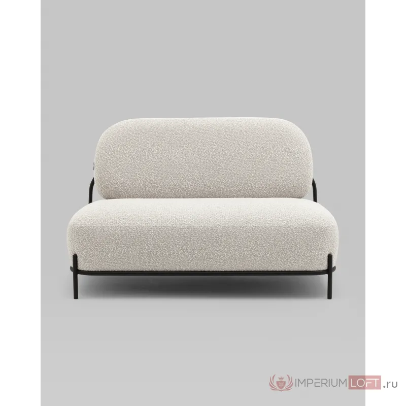 Диван Стоун букле молочный Stool Group УТ000038898 от ImperiumLoft