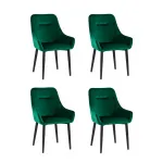 Стул Диана велюр изумрудный 4 шт Stool Group УТ000037401