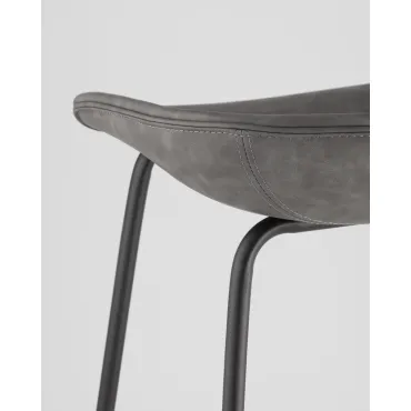 Стул барный Beetle Lite PU серый 2 шт Stool Group УТ000038317 от ImperiumLoft