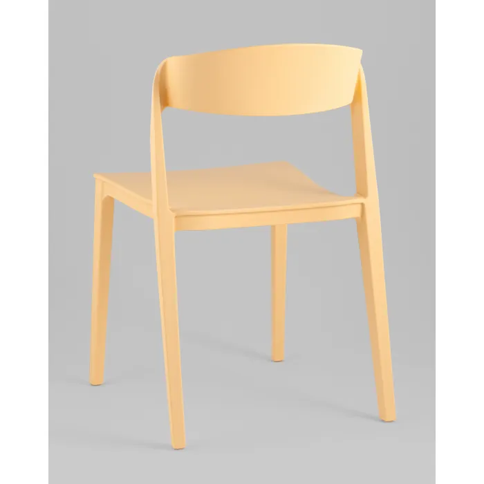 Стул Moris пластик бледно-желтый Stool Group УТ000039255 от ImperiumLoft