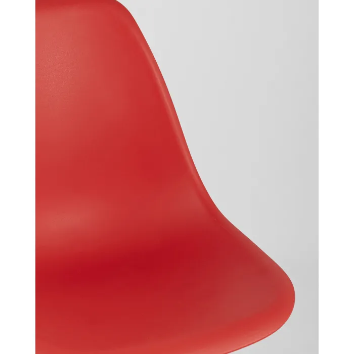 Стул Eames Style DSW красный (разборный каркас) Stool Group УТ000037593 от ImperiumLoft