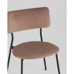 Стул Амелия велюр коричневый Stool Group УТ000039954