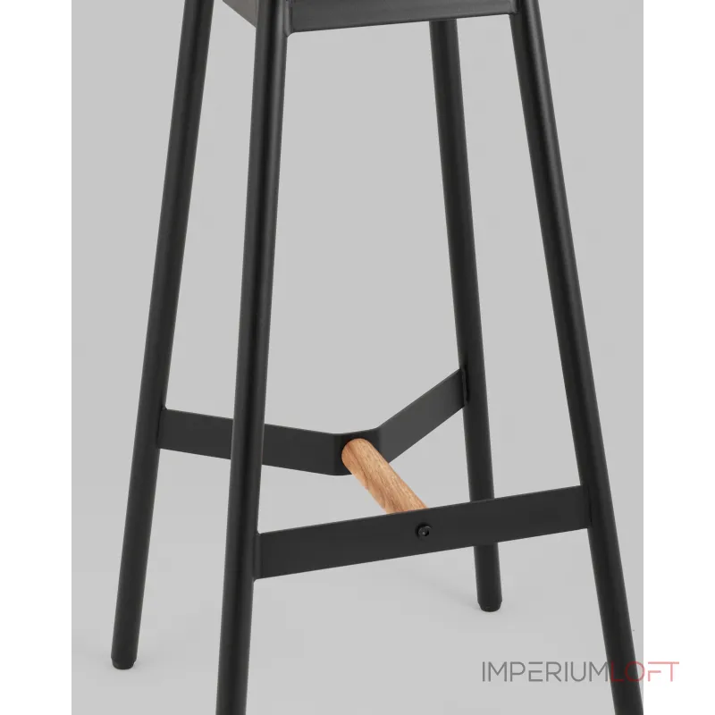 Стул барный Knobb черный 2 шт Stool Group УТ000038297 Стул барный Knobb черный 2 шт Stool Group УТ000038297