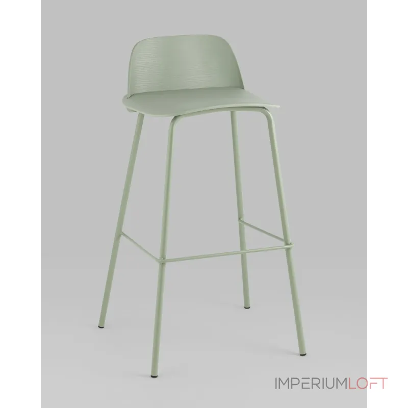 Стул барный Mist серо-зеленый 4 шт Stool Group УТ000038328