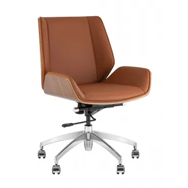 Кресло офисное Crown SN коричневый Stool Group УТ000038535