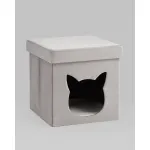 Пуф складной с ящиком Store Pet серый Stool Group УТ000038968 от ImperiumLoft