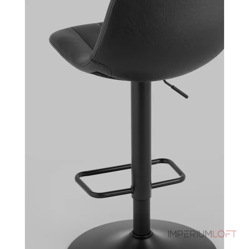 Стул барный Code экокожа чёрный Stool Group УТ000038965 Стул барный Code экокожа чёрный Stool Group УТ000038965