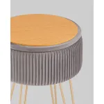 Пуф Астор серый Stool Group УТ000039497 от ImperiumLoft