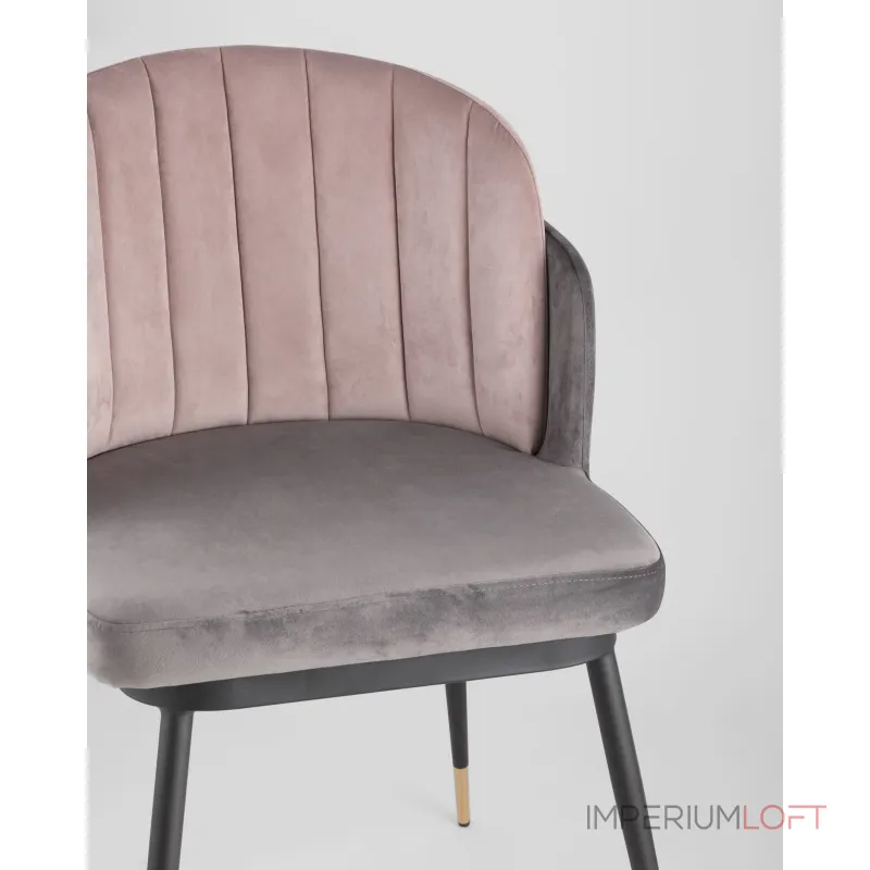 Стул Пенелопа темно-серый 2 шт Stool Group УТ000037530 от ImperiumLoft Стул Пенелопа темно-серый 2 шт Stool Group УТ000037530 от ImperiumLoft