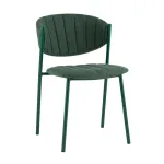 Стул Харпер рогожка зеленый каркас зеленый полуглянцевый муар Stool Group УТ000038933