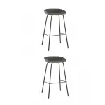 Стул барный Beetle Lite PU серый 2 шт Stool Group УТ000038317 от ImperiumLoft