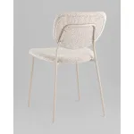 Стул обеденный Gigi серо-бежевый букле кремовые ножки Stool Group УТ000039038 от ImperiumLoft