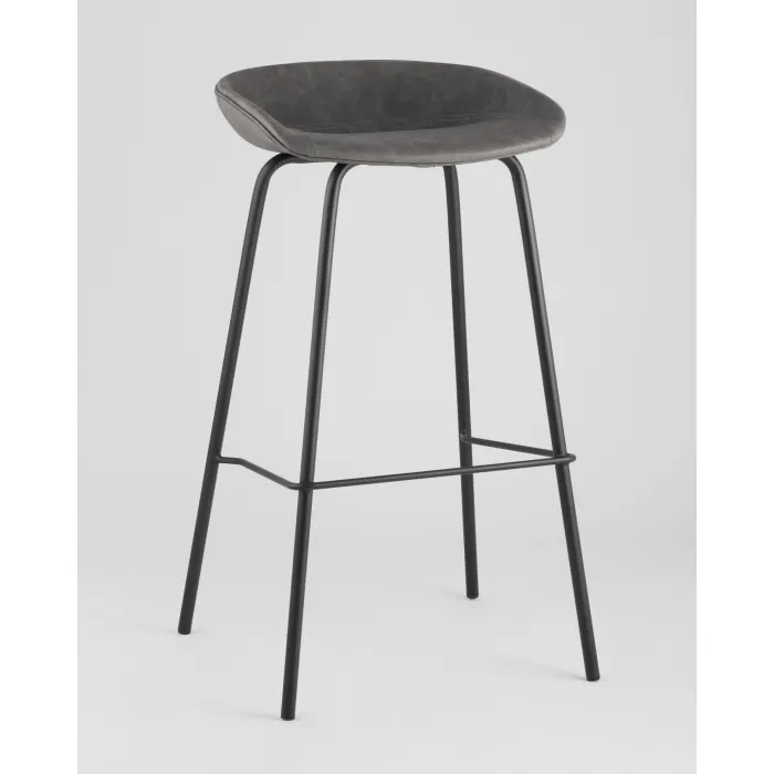 Стул барный Beetle Lite PU серый 2 шт Stool Group УТ000038317 от ImperiumLoft
