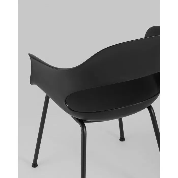 Стул Lady пластик черный 4 шт. Stool Group УТ000037275 от ImperiumLoft