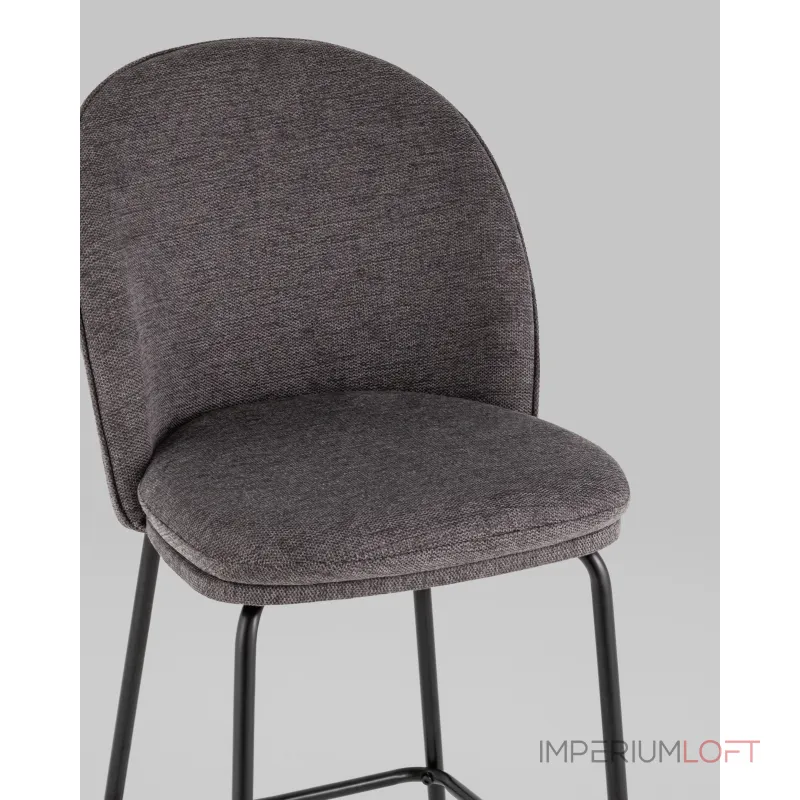 Стул полубарный Echo темно-серый Stool Group УТ000038597 от ImperiumLoft