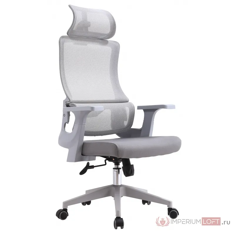 Кресло офисное Vantage серый Stool Group УТ000040043 от ImperiumLoft