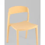 Стул Moris пластик бледно-желтый Stool Group УТ000039255 от ImperiumLoft