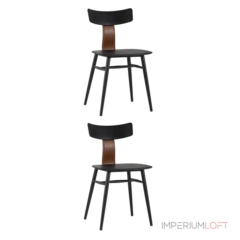 Стул ANT черный 2 шт. Stool Group УТ000037208