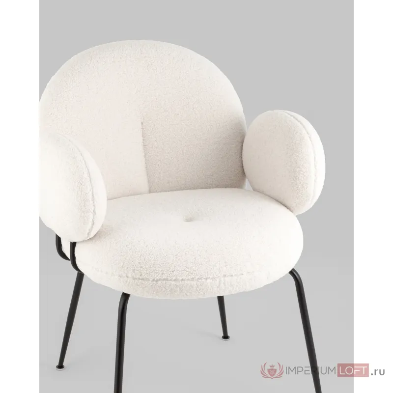 Кресло Nina белый Stool Group УТ000039073 от ImperiumLoft