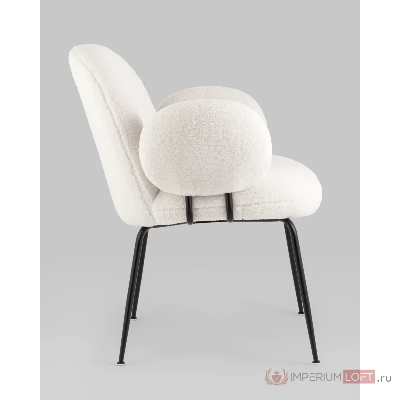 Кресло Nina белый Stool Group УТ000039073 от ImperiumLoft