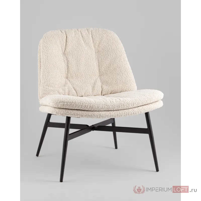 Кресло лаунж Tail кремовый Stool Group УТ000038979 от ImperiumLoft