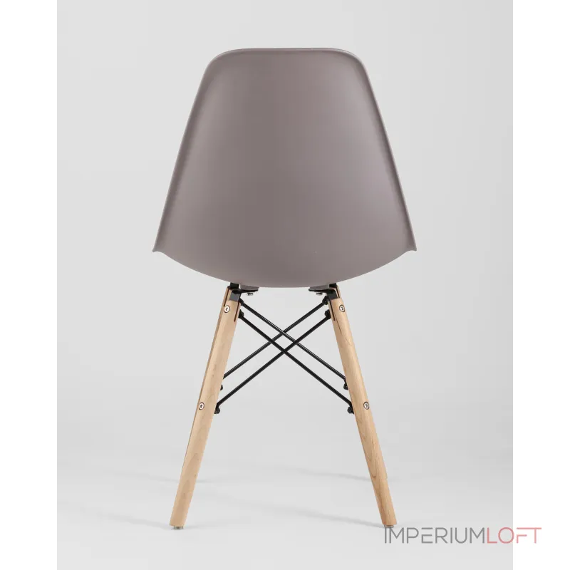 Стул Eames Style DSW темно-бежевый (разборный каркас) Stool Group УТ000037600