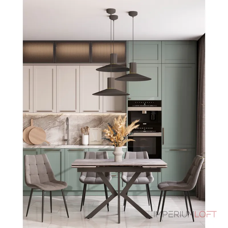 Стол раскладной Stool Group Marmer УТ000039729 от ImperiumLoft Стол раскладной Stool Group Marmer УТ000039729 от ImperiumLoft