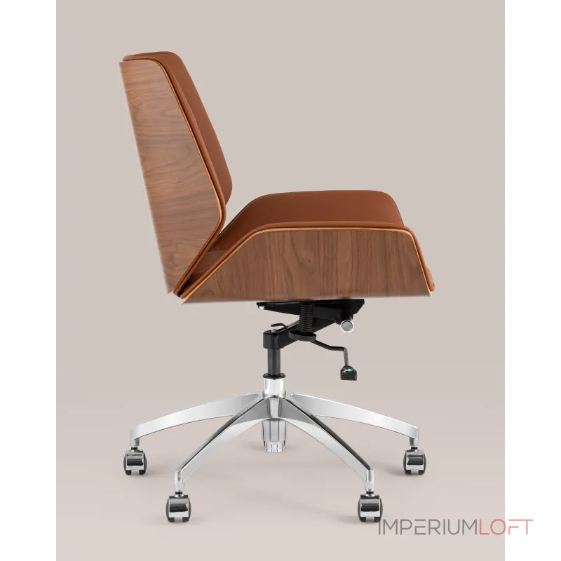 Кресло офисное Crown SN коричневый Stool Group УТ000038535 Кресло офисное Crown SN коричневый Stool Group УТ000038535