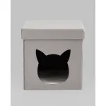 Пуф складной с ящиком Store Pet серый Stool Group УТ000038968 от ImperiumLoft