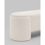 Банкетка Taks букле белый Stool Group УТ000039115