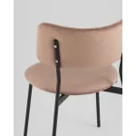 Стул Амелия велюр коричневый Stool Group УТ000039954