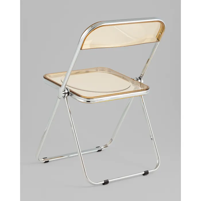 Стул складной Fold Amber янтарный Stool Group УТ000039195 от ImperiumLoft
