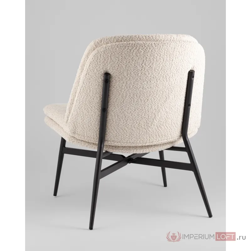 Кресло лаунж Tail кремовый Stool Group УТ000038979 от ImperiumLoft