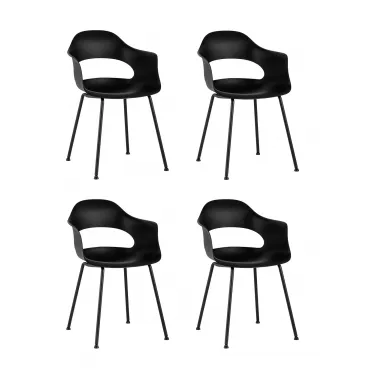 Стул Lady пластик черный 4 шт. Stool Group УТ000037275