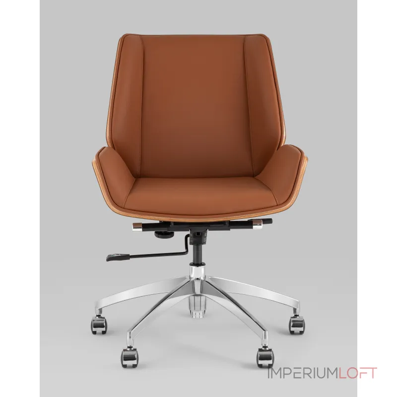 Кресло офисное Crown SN коричневый Stool Group УТ000038535 Кресло офисное Crown SN коричневый Stool Group УТ000038535