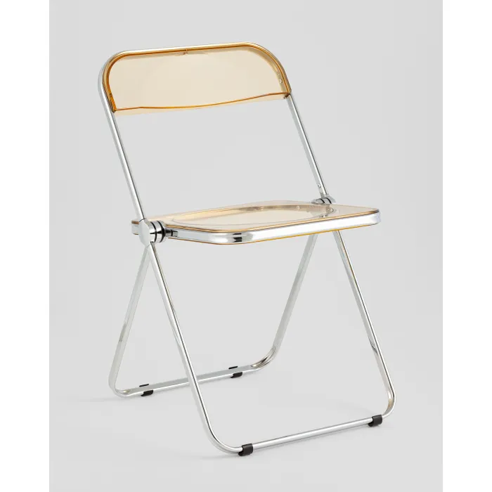Стул складной Fold Amber янтарный Stool Group УТ000039195 от ImperiumLoft