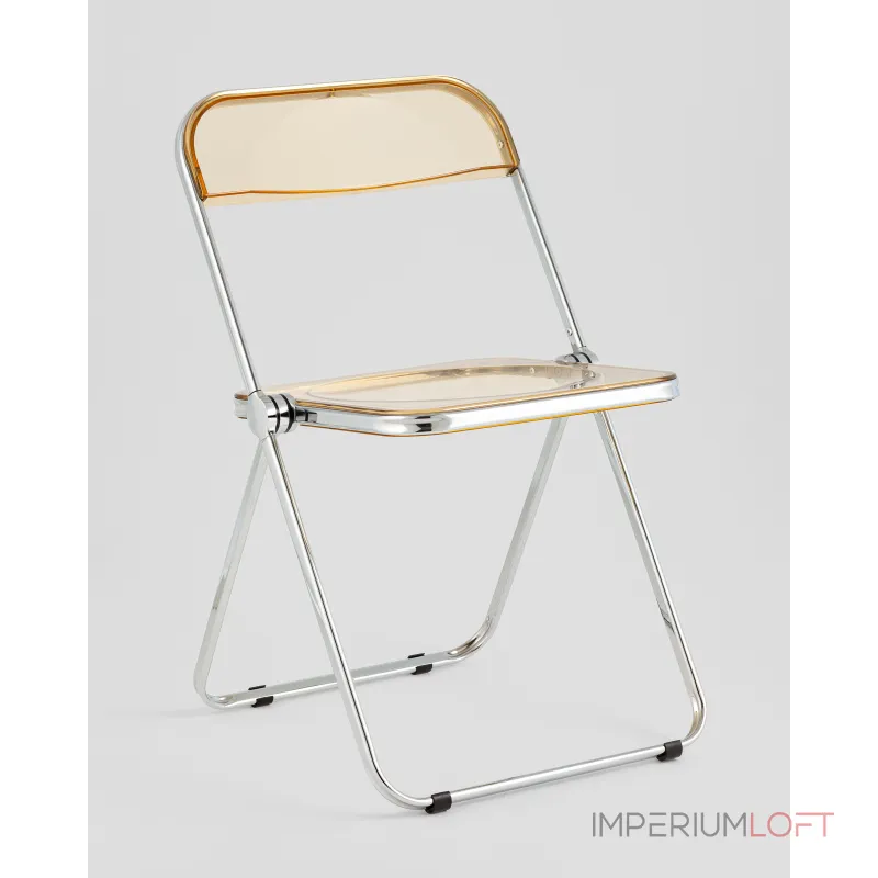 Стул складной Fold Amber янтарный Stool Group УТ000039195 Стул складной Fold Amber янтарный Stool Group УТ000039195