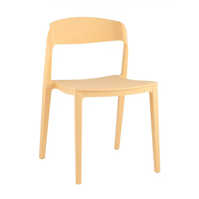 Стул Moris пластик бледно-желтый Stool Group УТ000039255 от ImperiumLoft